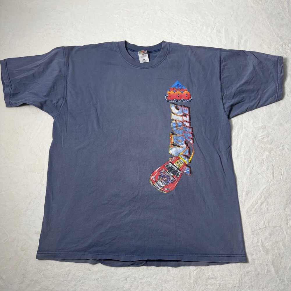 VTG 1998‎ NASCAR The Magic Mile Winston Cup Series T Shirt Mens XL New Hampshire